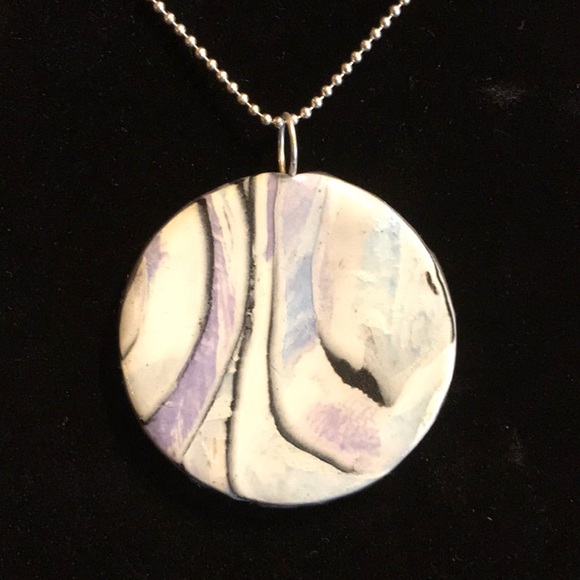 Polymer Clay Pendant - Picture 1 of 2